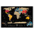 Скретч карта 1DEA.me Travel Map Weekend Black World (gold) (13072)