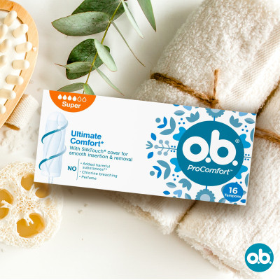 Тампони o.b. ProComfort Super 16 шт. (3574660234329/3574661331164)