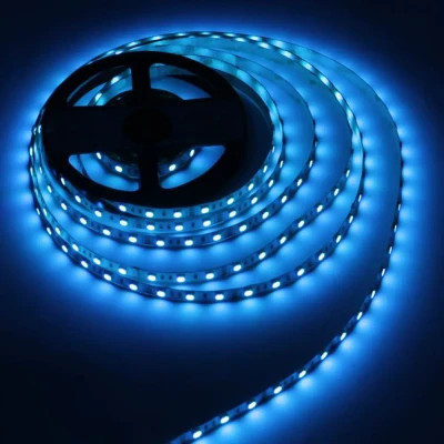Світлодіодна стрічка LED-STIL RGB 14,4 Вт/м 5050 60 діодів IP33 24 Вольта 180 lm кольорова (DFN5050-60A-IP33-RGB-24V)