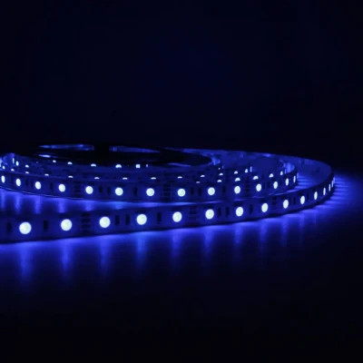 Світлодіодна стрічка LED-STIL RGB 14,4 Вт/м 5050 60 діодів IP33 24 Вольта 180 lm кольорова (DFN5050-60A-IP33-RGB-24V)