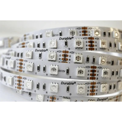 Світлодіодна стрічка LED-STIL RGB 14,4 Вт/м 5050 60 діодів IP33 24 Вольта 180 lm кольорова (DFN5050-60A-IP33-RGB-24V)