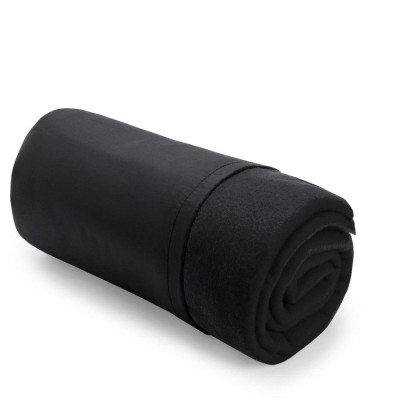 Плед Voyager флісовий Voyager в сумці-чохлі 150 x 120 см Чорний (V7822-03)