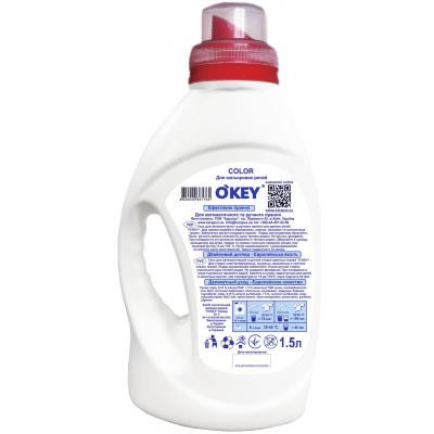 Гель для прання O&#039;KEY Color 1.5 л (4820049381764)