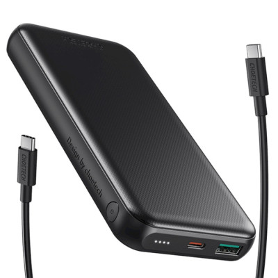 Батарея універсальна Choetech 10000mAh, PD/3.0/18W, QC/3.0 (B627-V3-CC-BK)