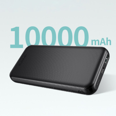 Батарея універсальна Choetech 10000mAh, PD/3.0/18W, QC/3.0 (B627-V3-CC-BK)
