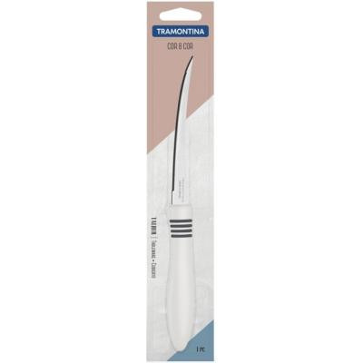Кухонний ніж Tramontina COR &amp; COR для томатов 127 мм White (23462/155)