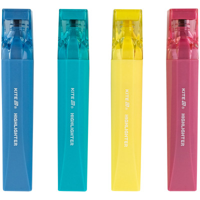 Набір маркерів Kite Highlighter Creative Trendy Colors, набір з 4-х кольорів (K24-1144-4)