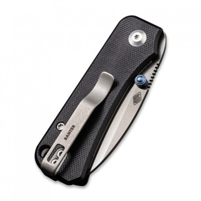 Ніж Civivi Baby Banter Stonewash Black G10 (C19068S-1)