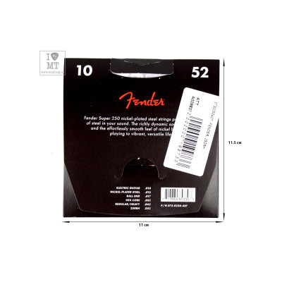 Струни для гітари Fender 250RH (10-52) (A009837)