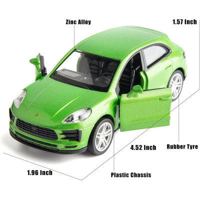 Машина Uni-Fortune PORSCHE MACAN S 2019 зелений (554049)
