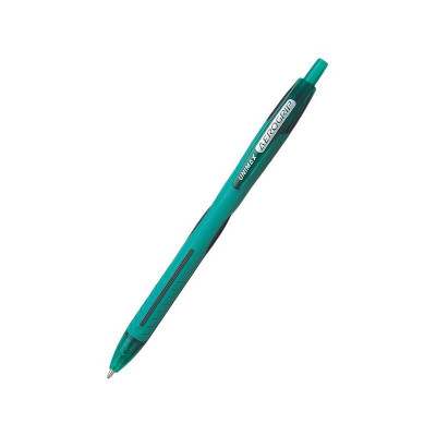 Ручка кулькова Unimax автоматична Aerogrip 0.7 мм Зелена (UX-136-04)