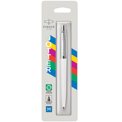 Ручка кулькова Parker JOTTER 17 Original White CT BP блистер (15 036)