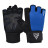 Рукавички для фітнесу RDX W1 Half Blue L (WGA-W1HU-L)
