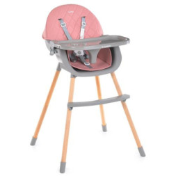 Стілець для годування El Camino ME 1111 LUMI pink