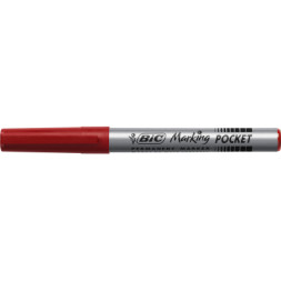 Маркер Bic перманентний Fine, червоний (bc8209002)