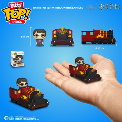 Фігурка Funko Pop набір Bitty Pop! Ride - Гаррі Поттер і Гоґвортський експрес (83622)