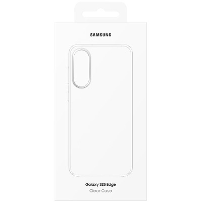 Чохол до мобільного телефона Samsung Galaxy S25 Edge (S937) Clear Case Transparent (EF-QS937CTEGWW)
