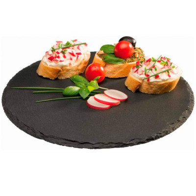 Дошка для подачі APS зі сланцю d 28 см (00969)