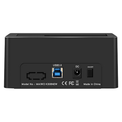 Док-станція для накопичувачів Maiwo HDD 2.5&quot;/3.5&quot; SATA/SSD USB 3.0 (K308P)