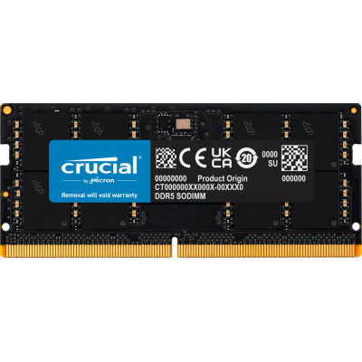 Модуль пам&#039;яті для ноутбука SoDIMM DDR5 32GB 5200 MHz Micron (CT32G52C42S5)