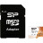 Карта пам&#039;яті Silicon Power 256Gb microSDXC U3 A1 V30 Superior Color 100R/80W + adapter (SP256GBSTXDU3V20AB)