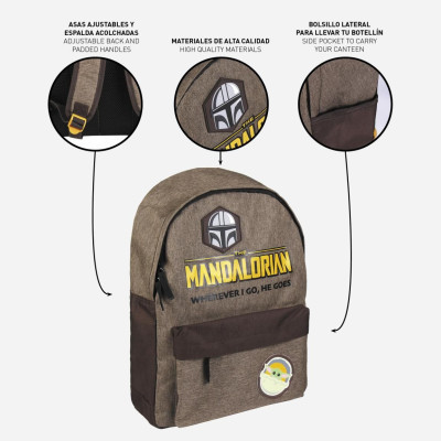 Рюкзак шкільний Cerda Star Wars Mandalorian - Casual Urban Backpack (CERDA-2100003718)