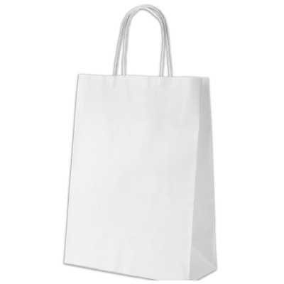 Подарунковий пакет Куверт 100 Ecobag паперовий, 24х10х32 см білий (BAG-KUV-240100360-WH)
