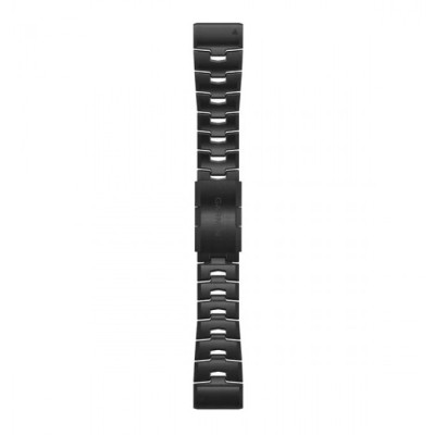 Ремінець до смарт-годинника Garmin fenix 6X 26mm QuickFit Carbon Gray DLC Titanium (010-12864-09)