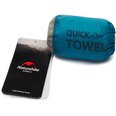 Туристичний рушник Naturehike MJ01 Ultralight NH19Y001-J 80 см х 40 см смарагдовий (6927595735824)