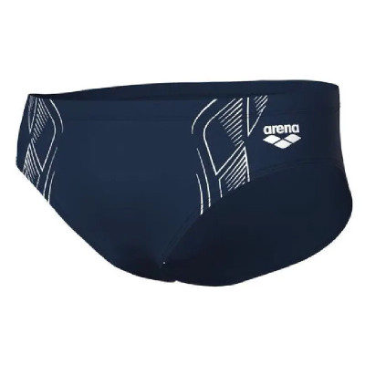 Плавки Arena Poseidonia Swim Briefs 007338-701 темно-синій, білий 100 (3468337382232)