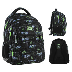 Рюкзак шкільний GoPack Education 175M-7 Error (GO25-175M-7)