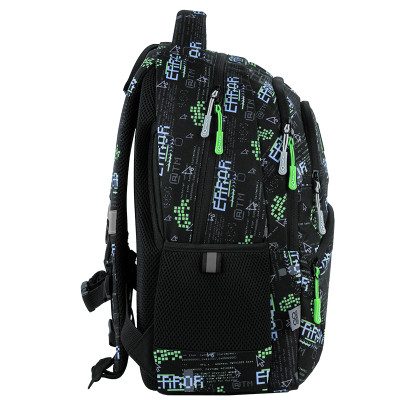 Рюкзак шкільний GoPack Education 175M-7 Error (GO25-175M-7)