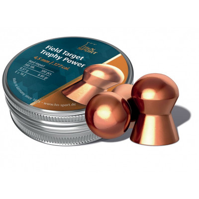 Пульки H&amp;N FT Trophy Power 4,5 мм, 0,57 г, 300 шт/уп (92664500003)