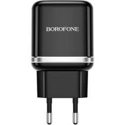 Зарядний пристрій BOROFONE BA36A High Black (BA36AB)