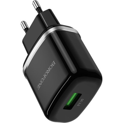 Зарядний пристрій BOROFONE BA36A High Black (BA36AB)