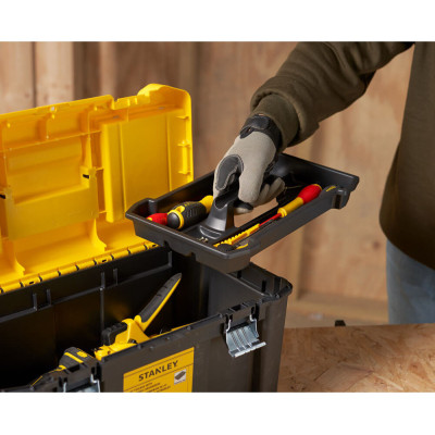 Ящик для інструментів Stanley ESSENTIAL, 482 х 254 х 250 мм (19&quot;), пластиковий (STST75787-1)