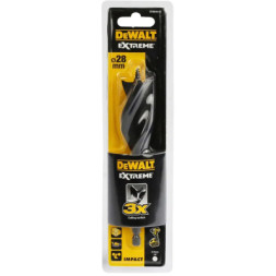 Свердло DeWALT по дереву спіральне, D = 28 мм, L = 152 мм, WL = 100 мм, 1 шт (DT90244)