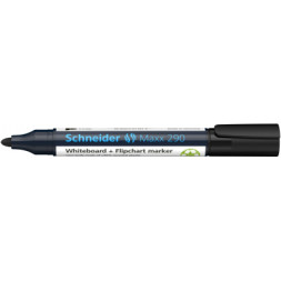 Маркер Schneider MAXX для дошок та фліпчартів 290, чорний (S129001)