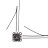 Приймач (RX) RadioMaster DBR4 Dual Band Xross Gemini ExpressLRS Receiver (HP0157.0086)