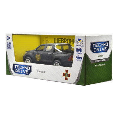 Машина TechnoDrive серії Шеврони Героїв - Toyota Hilux - Спартан (KM6118)