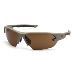 Сонцезахисні окуляри Venture Gear Tactical Semtex Tan Anti-Fog Коричневі (3СЕМТ-50)