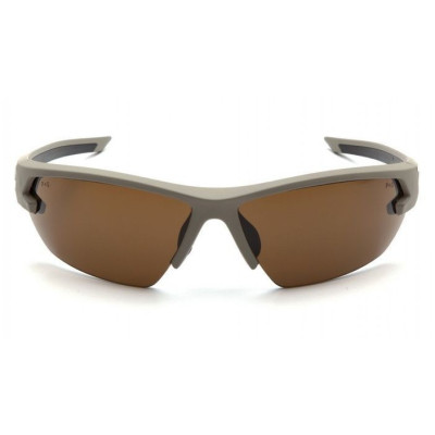 Сонцезахисні окуляри Venture Gear Tactical Semtex Tan Anti-Fog Коричневі (3СЕМТ-50)