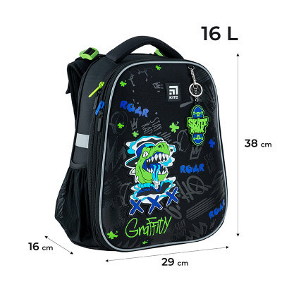 Портфель Kite Education каркасний 531 Roar (K24-531M-5)