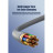 Дата кабель USB 2.0 AM to USB-C + USB 2.0 AM to Lightning 1.0m 60W gray XO (NB275_4-in-1_Gray)