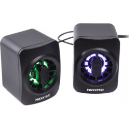 Акустична система Maxxter CSP-U005RGB USB Black (CSP-U005RGB)