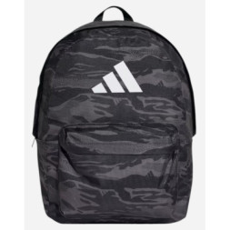 Рюкзак туристичний Adidas CL BPK Camo JF6086 27,5L сірий, чорний (4067901988253)