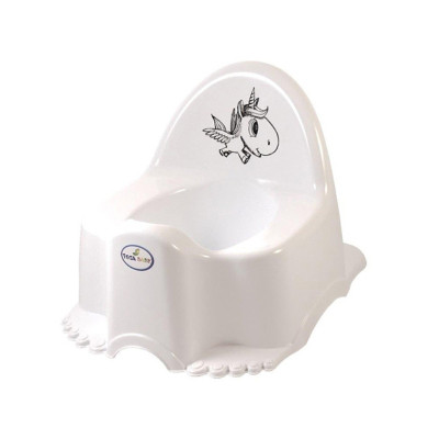 Горщик Tega Baby з музикою Unicorn white (PO-055-103)