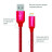 Дата кабель Кабель Colorway USB - Apple Lightning 2.1А 1м червоний ColorWay (CW-CBUL004-RD)