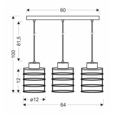 Люстра Candellux Glob (33-00378)