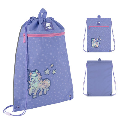 Шкільний набір Kite Education My Little Pony 555 (рюкзак, пенал, сумка) (SET_LP25-555S)